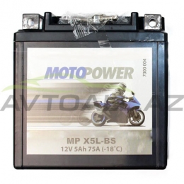 MotoPower 5Ah MP X5L- BS