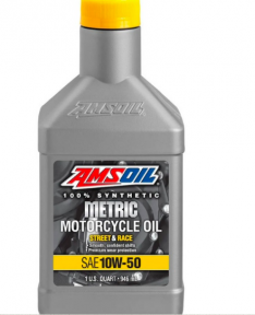 Amsoil Synthetic Metric Motorcycle Oil 10W50 946 ml