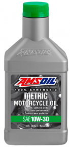 Amsoil Synthetic Metric Motorcycle Oil 10W30 946 ml