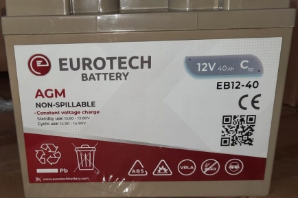 Eurotech EB12 40C 40 Ah UPS