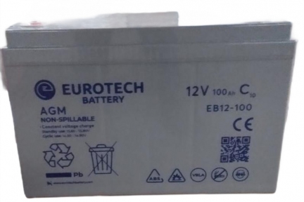 Eurotech EB12 100 Ah UPS