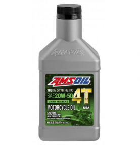 Amsoil Synthetic 4T Motorcycle Oil 20W50 946 ml