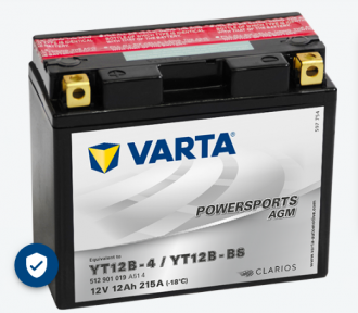 Varta Moto AGM 12 Ah YT12B-BS