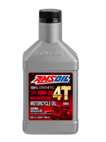 Amsoil Synthetic 4T Motorcycle Oil 10W30 946 ml