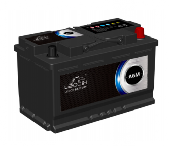 Leoch Avto 12V 80 Ah R+ AGM