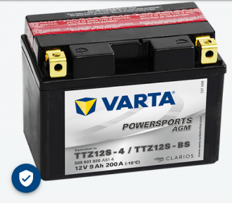 Varta Moto AGM 9 Ah TTZ12S-BS