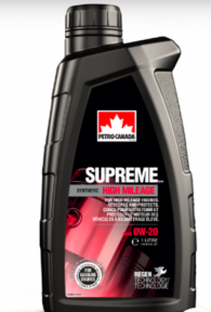 Petro Canada Supreme High Mileage 0W20 1L