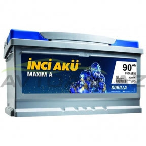 Inci Aku 90 Ah  FormulA Maxima Gorilla R+ 