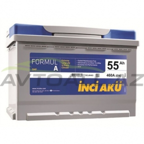 Inci Aku 55 Ah  R+ FormulA