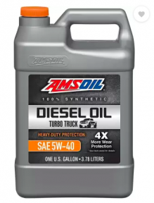 Amsoil Synthetic Heavy Duty  CK4 5W40 3.78 L