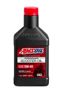 Amsoil Premium Synthetic Scooter Oil 5W40 946 ml