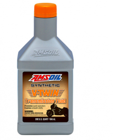 Amsoil Synthetic V-Twin Transmission Fluid 946 ml