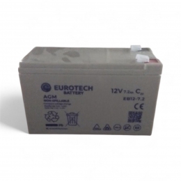 Eurotech EB12 7.2 Ah UPS