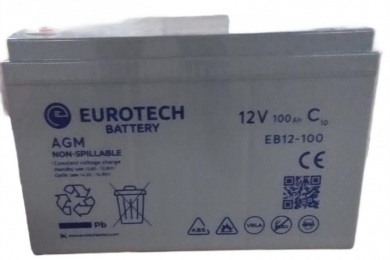 Eurotech EBF12 100B 100 Ah UPS