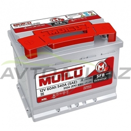 Mutlu Aku 60 Ah L+ Euro