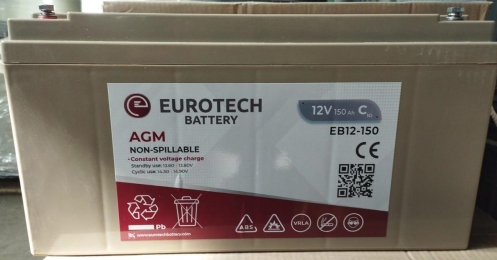 Eurotech EB12 150 Ah UPS