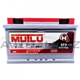 Mutlu Aku 78 Ah R+ Euro