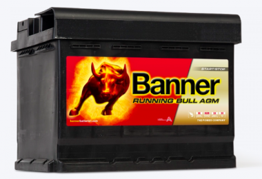 Banner 12V 60 Ah AGM R+