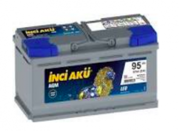 Inci Aku 95 Ah R+ AGM